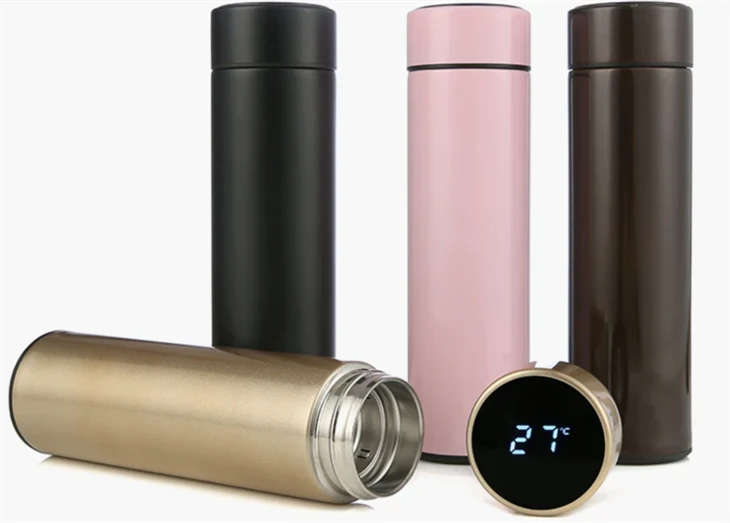 CHOOYOU Smart Water Bottle Stainless Steel Water Bottle LED suppliers
